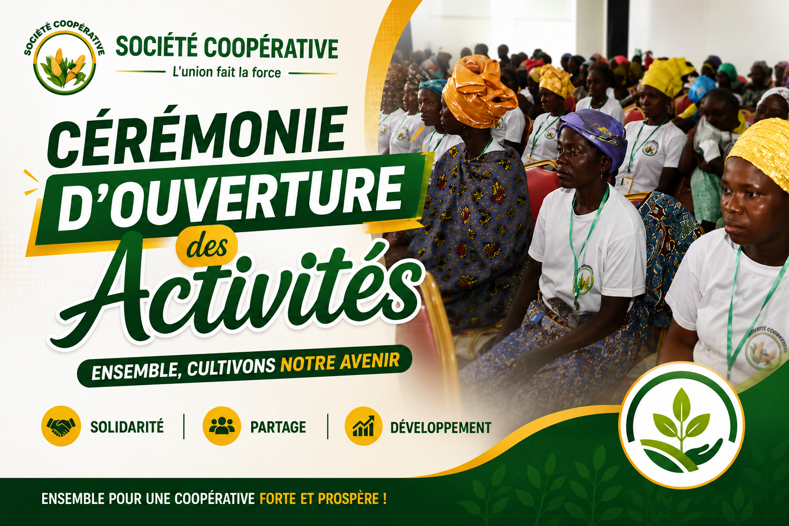 Cérémonie d'ouverture des activités